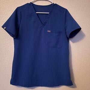 Figs Royal Blue Scrub Set S/M